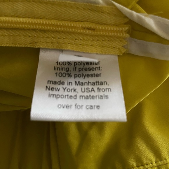 Rachel Comey Coxsone Pant Yellow Citron Size 8 - Picture 4 of 5